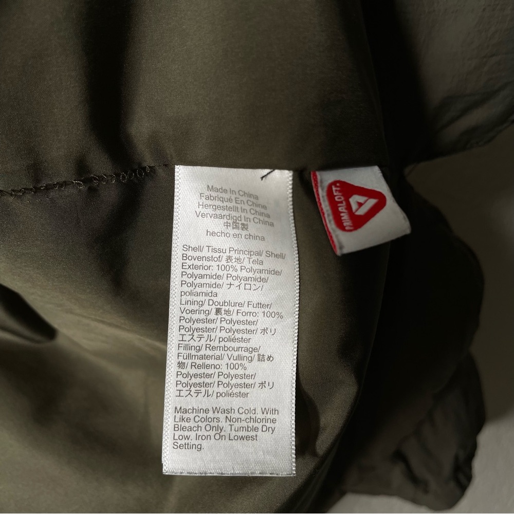 Madewell Men’s Quilted PufferJacket Cargo Green - Picture 9 of 12